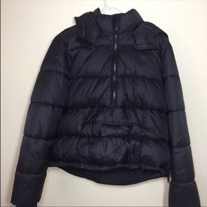 Garage pullover coat